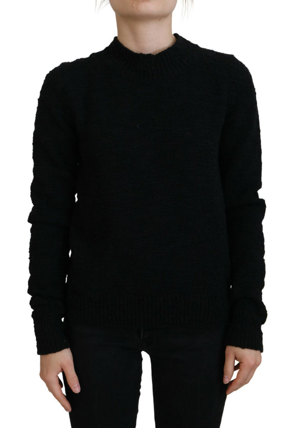 Elegant Virgin Wool Pullover Sweater Dolce & Gabbana