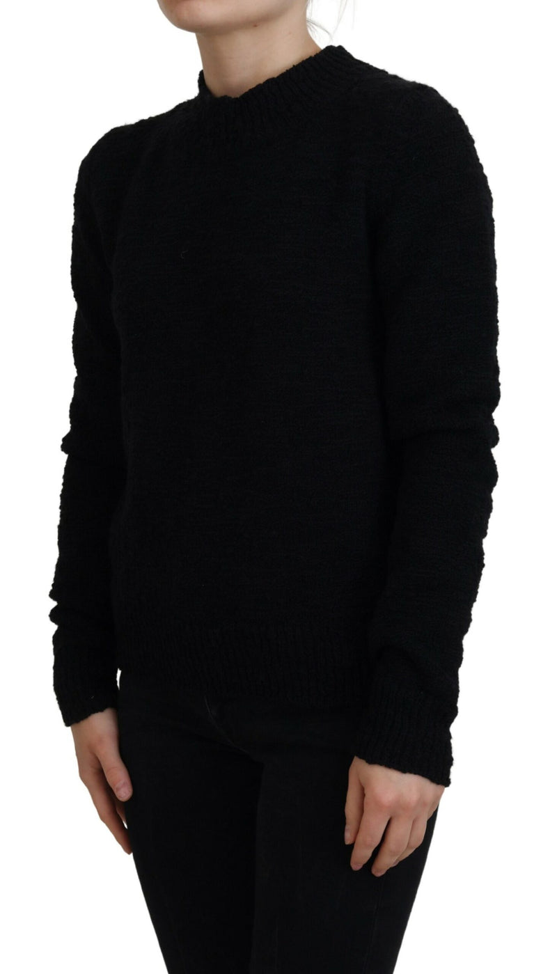 Elegant Virgin Wool Pullover Sweater Dolce & Gabbana