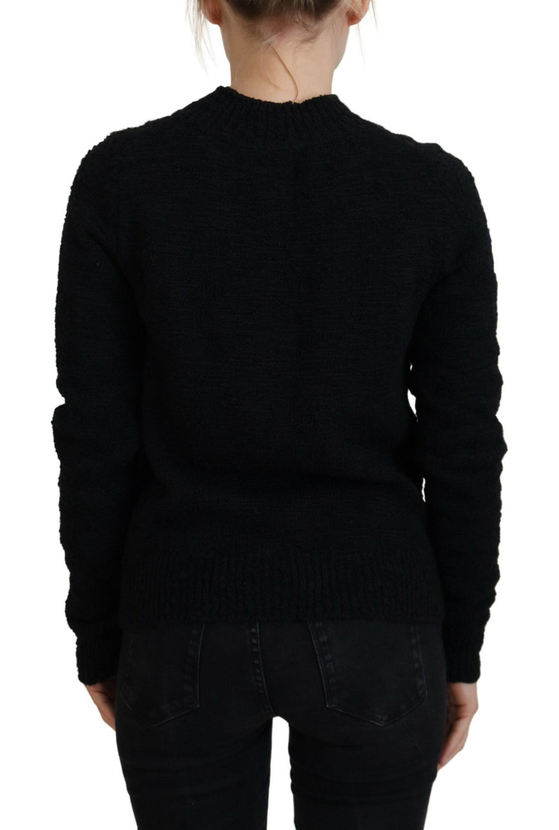 Elegant Virgin Wool Pullover Sweater Dolce & Gabbana