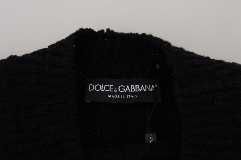 Elegant Virgin Wool Pullover Sweater Dolce & Gabbana