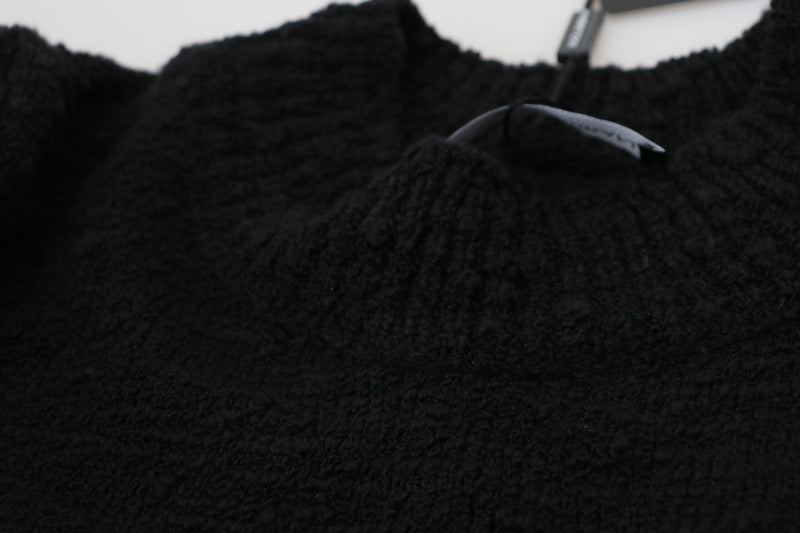 Elegant Virgin Wool Pullover Sweater Dolce & Gabbana