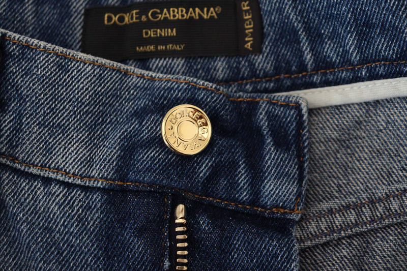 Elegant High Waist Skinny Jeans Dolce & Gabbana