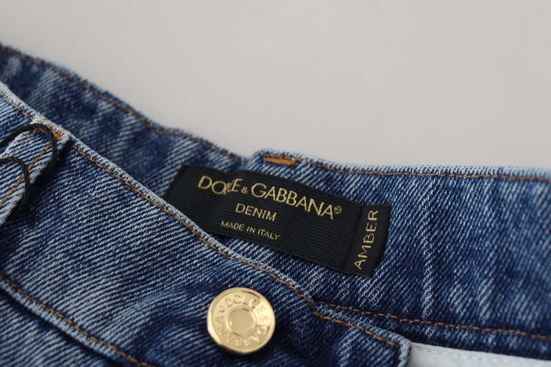 Elegant High Waist Skinny Jeans Dolce & Gabbana