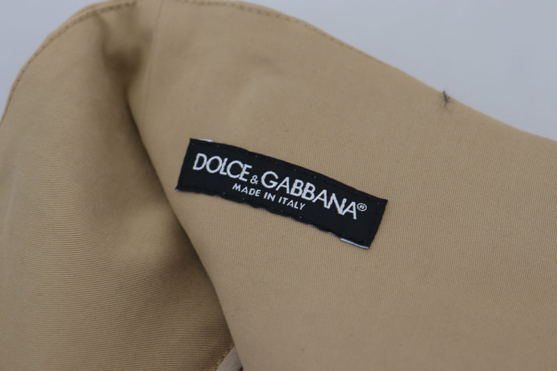 Elegant High Waist Tapered Trousers Dolce & Gabbana