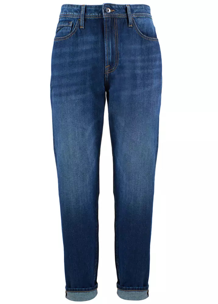 Blue Cotton Mens Jeans Yes Zee