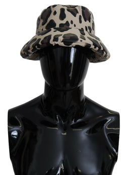 Multicolor Goose Down Bucket Hat Dolce & Gabbana