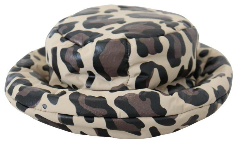 Multicolor Goose Down Bucket Hat Dolce & Gabbana