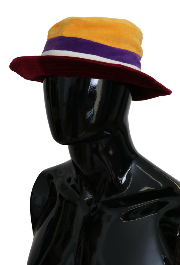 Elegant Multicolor Bucket Hat Dolce & Gabbana