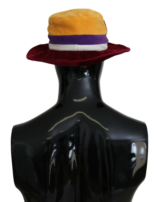 Elegant Multicolor Bucket Hat Dolce & Gabbana