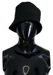 Elegant Black Bucket Cap Dolce & Gabbana