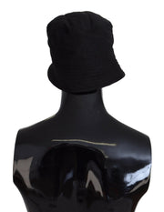 Elegant Black Bucket Cap Dolce & Gabbana