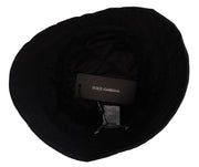 Elegant Black Bucket Cap Dolce & Gabbana