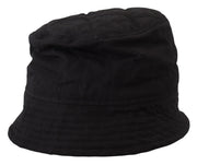 Elegant Black Bucket Cap Dolce & Gabbana