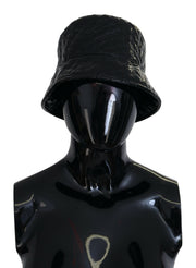 Elegant Black Bucket Cap Dolce & Gabbana