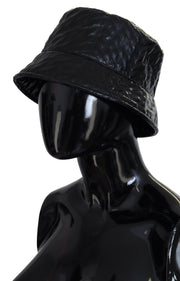 Elegant Black Bucket Cap Dolce & Gabbana