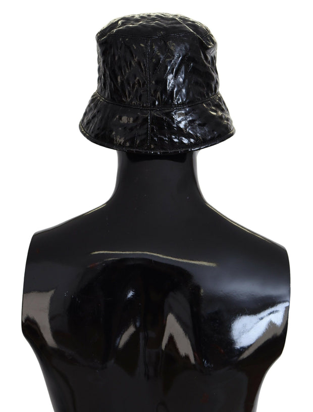 Elegant Black Bucket Cap Dolce & Gabbana