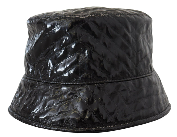 Elegant Black Bucket Cap Dolce & Gabbana