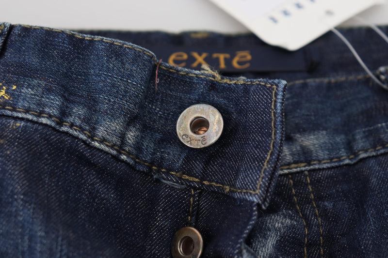 Chic Regular Blue Denim for Sophisticated Style Exte