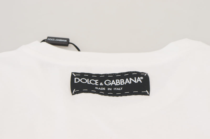 Iconic Prints Designer Cotton Tee Dolce & Gabbana