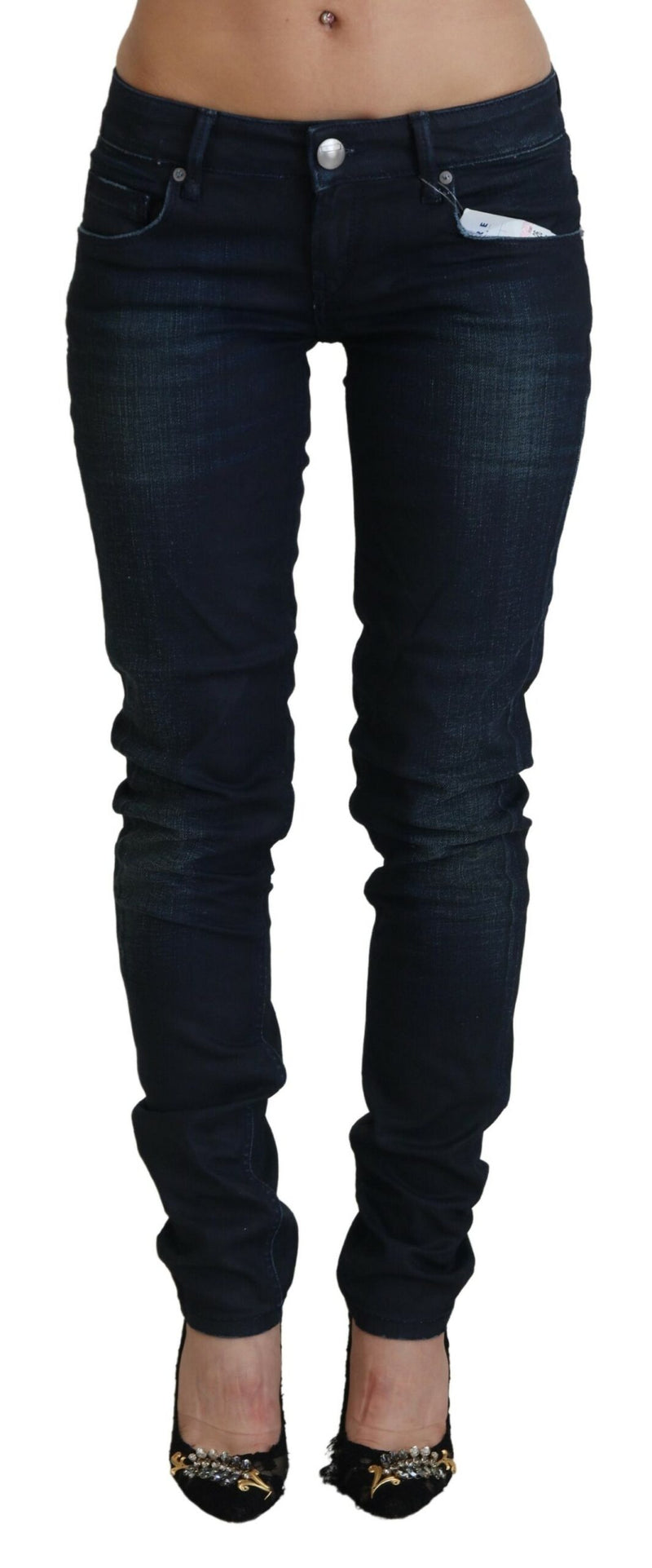 Slim Fit Cotton Denim Jeans Acht