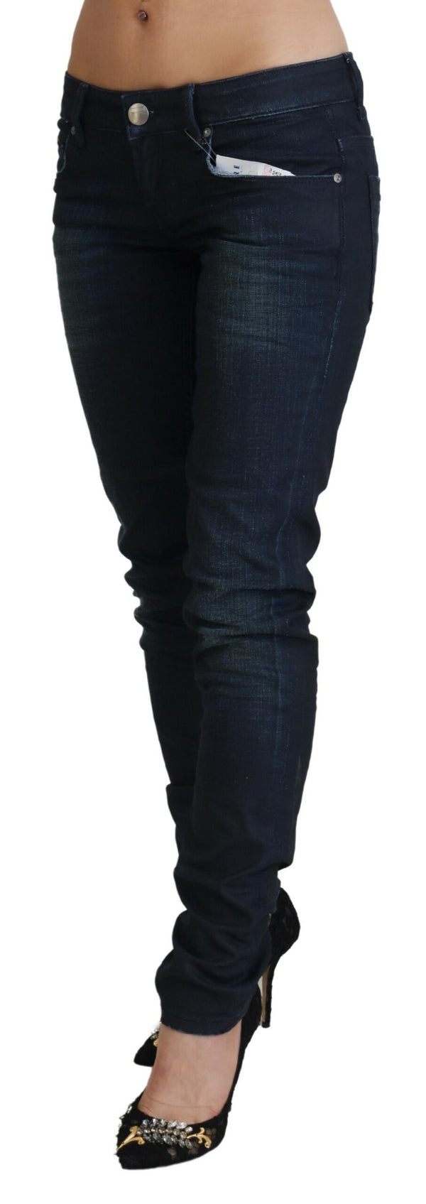 Slim Fit Cotton Denim Jeans Acht