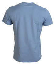 Elegant Light Blue Cotton Tee Dolce & Gabbana