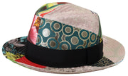 Eclectic Chic Multicolor Fedora Cap Dolce & Gabbana