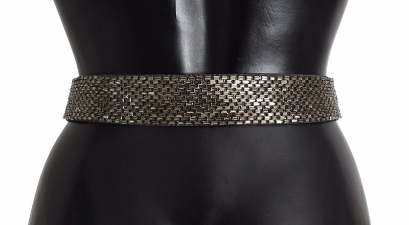 Swarovski Crystal Sequined Waist Belt Dolce & Gabbana