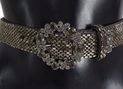 Swarovski Crystal Sequined Waist Belt Dolce & Gabbana