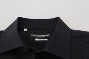 Elegant Black Formal Long Sleeve Shirt Dolce & Gabbana