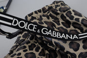 Multicolor Leopard Print Snow Pants Dolce & Gabbana