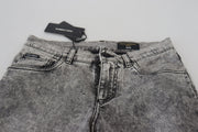 Elegant Grey Skinny Jeans Dolce & Gabbana