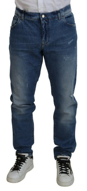 Exquisite Italian Skinny Denim Jeans Dolce & Gabbana