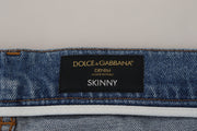 Exquisite Italian Skinny Denim Jeans Dolce & Gabbana