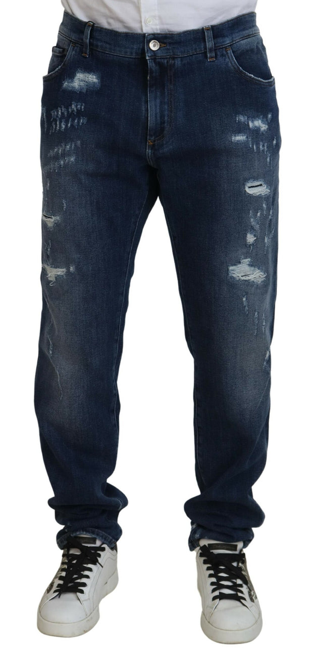 Elegant Skinny Blue Jeans Dolce & Gabbana