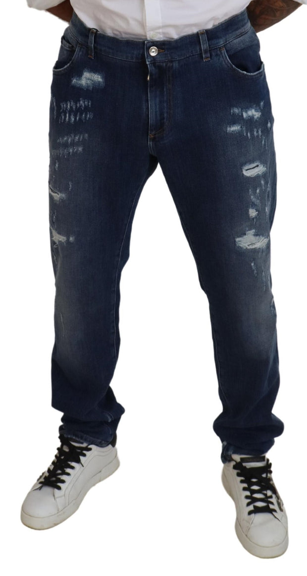 Elegant Skinny Blue Jeans Dolce & Gabbana