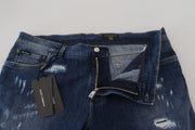 Elegant Skinny Blue Jeans Dolce & Gabbana