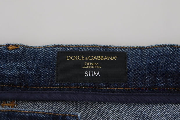 Elegant Skinny Blue Jeans Dolce & Gabbana