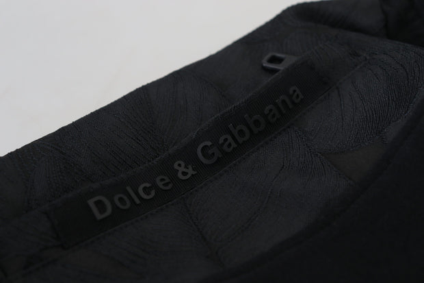 Elegant Black Jogger Pants for the Modern Man Dolce & Gabbana