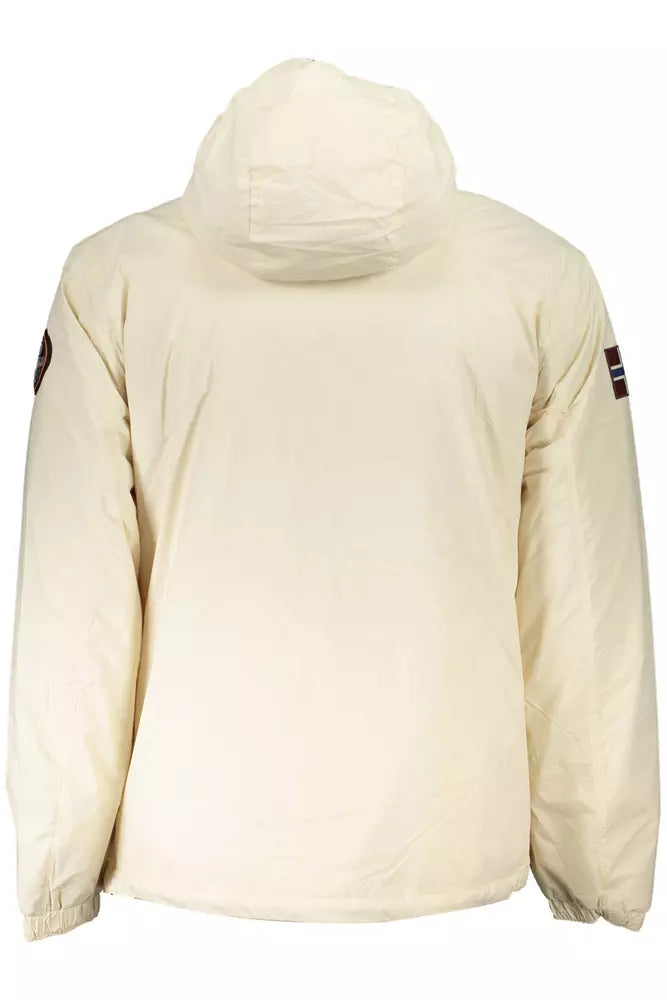 White Polyamide Men Jacket Napapijri