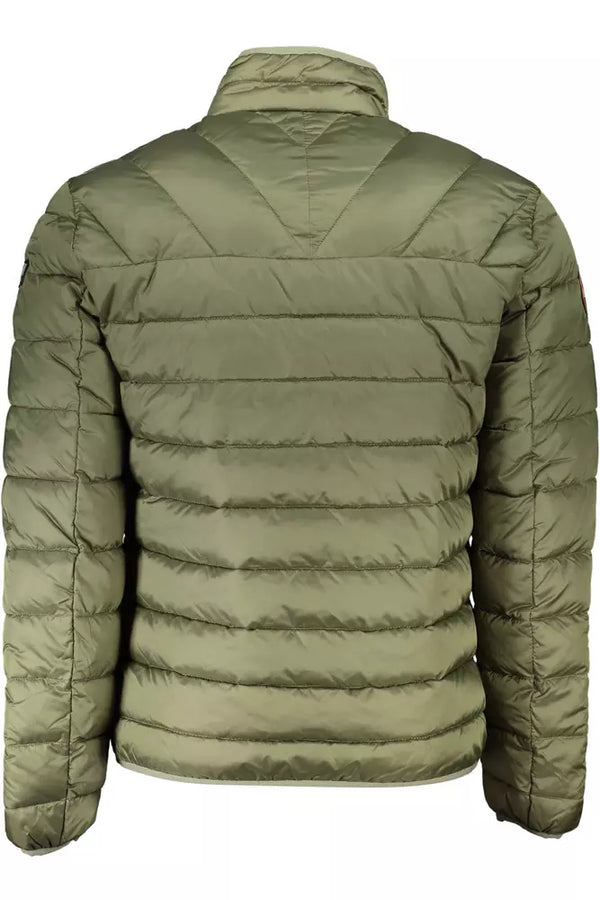 Green Polyamide Men Jacket Napapijri