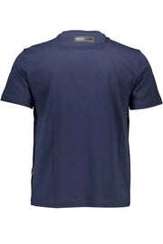 Blue Cotton Men T-Shirt Plein Sport