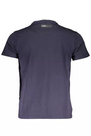 Blue Cotton Men T-Shirt Plein Sport