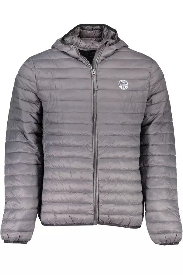 Gray Polyamide Men Jacket North Sails