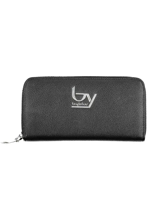 Black Polyethylene Women Wallet BYBLOS