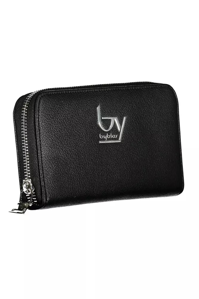 Black Polyethylene Women Wallet BYBLOS