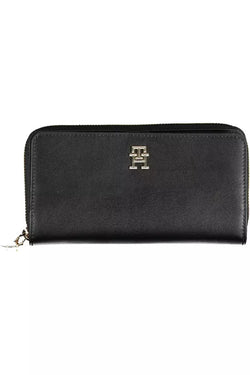 Black Polyethylene Women Wallet Tommy Hilfiger