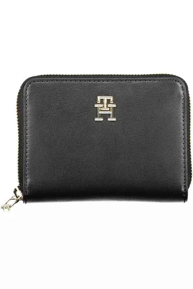 Black Polyethylene Women Wallet Tommy Hilfiger