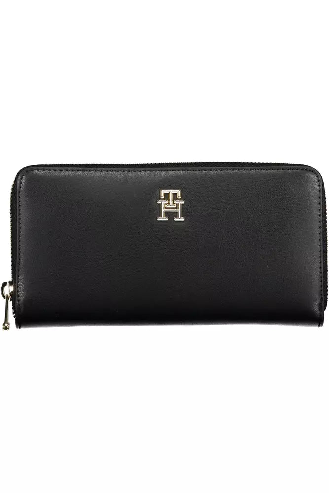 Black Polyethylene Women Wallet Tommy Hilfiger