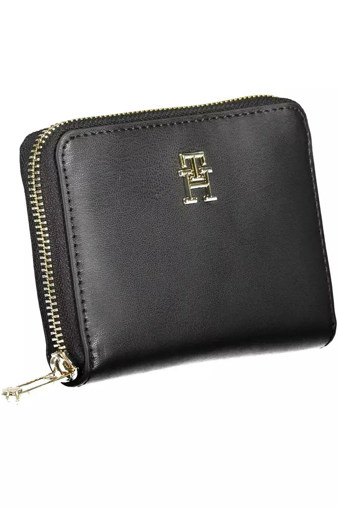 Black Polyethylene Women Wallet Tommy Hilfiger